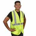 Cordova COR-BRITE Mesh Vests, 2in Reflective Tape, Lime, S VZ261PS